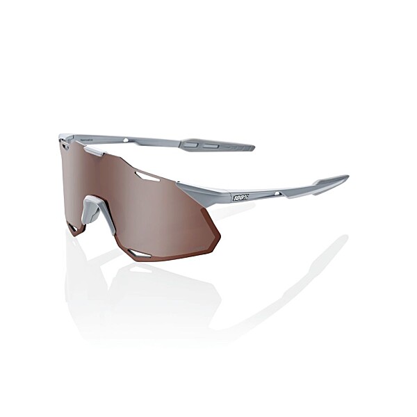 HYPERCRAFT XS - Matte Stone Grey - HiPER Crimson Silver Mirror Lens