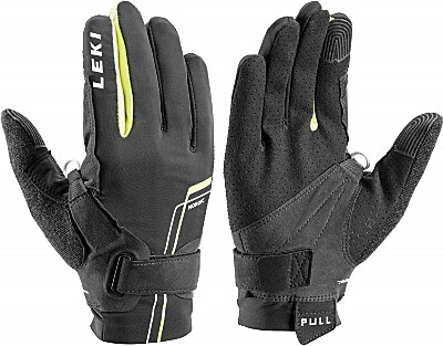 Gloves Nordic Move Shark, black-yellow-white