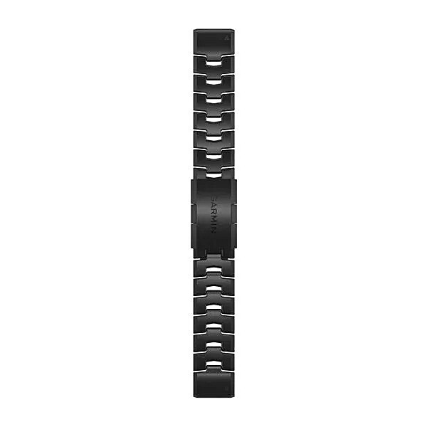 Garmin QuickFit® 22 Vented Titanium Bracelet with Carbon Gray DLC Coating