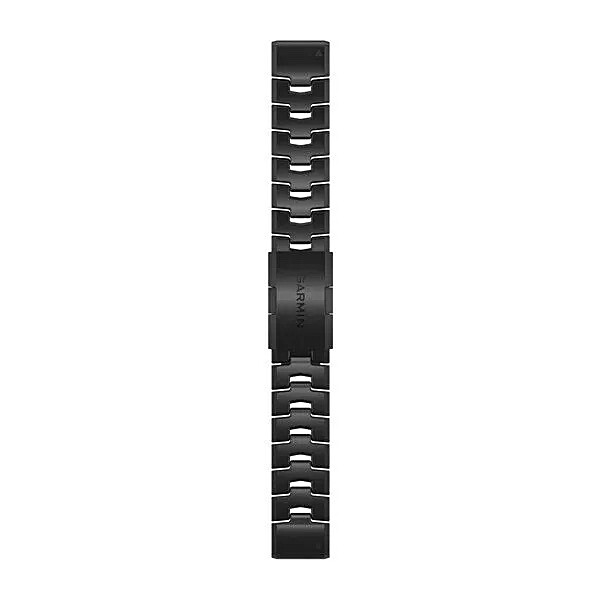 Garmin QuickFit® 22 Vented Titanium Bracelet with Carbon Gray DLC Coating