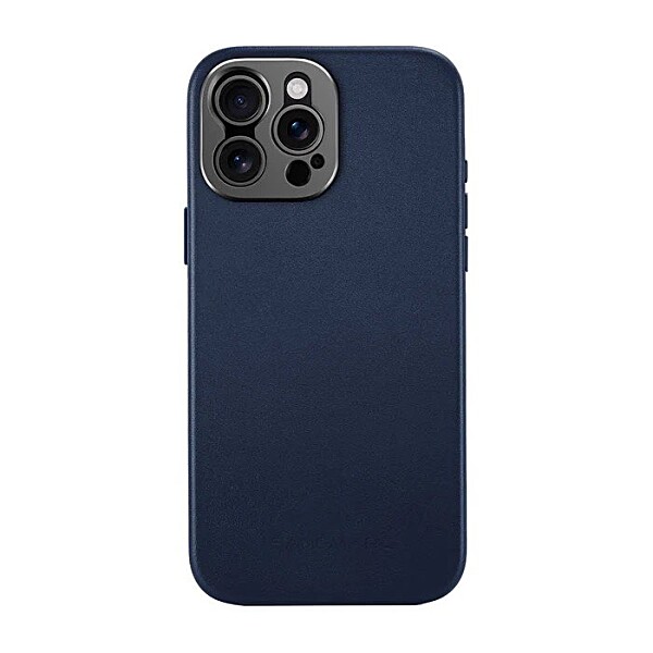 Pro Leather Case - iPhone 16 Pro - Navy