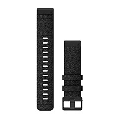 Garmin QuickFit® 22 Heathered Black Nylon