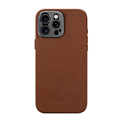Pro Leather Case - iPhone 16 Pro Max - Tan