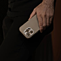 Pro Leather Case - iPhone 16 Pro - Sand