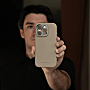 Pro Leather Case - iPhone 16 Pro - Sand