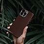 Pro Leather Case - iPhone 16 Pro - Brown